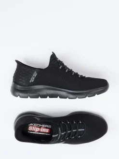 Herren Skechers – Slip-On Sneaker aus Mesh in