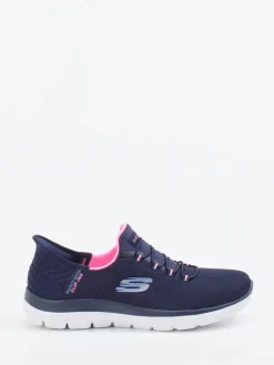 – Slip-On Sneaker aus Textil in Dunkel*Skechers Hot