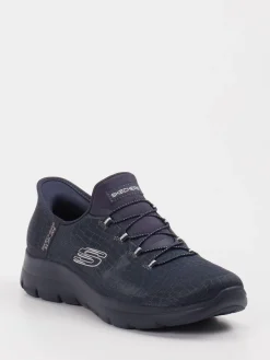 – Slip-On Sneaker aus Textil Dunkel*Skechers