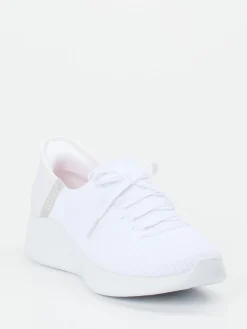 Damen Skechers – Slip-On Sneaker aus Textil in