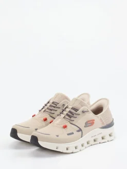 – Slip-On-Sneaker aus Mesh in Sandbeige*Skechers New