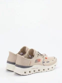 – Slip-On-Sneaker aus Mesh in Sandbeige*Skechers New