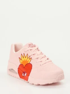 – Sneaker aus Leder in Pastellrosa*Skechers Online