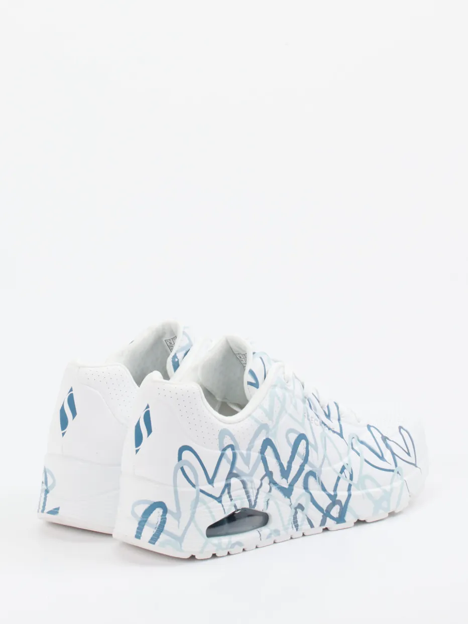 – Sneaker aus Nubukleder mit Herz-Print*Skechers Discount