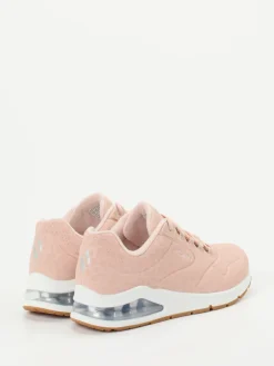 Damen Skechers – Sneaker aus Synthetik in Rosé