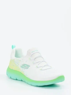 Damen Skechers – Sneaker aus Textil in mit Pastellakzenten