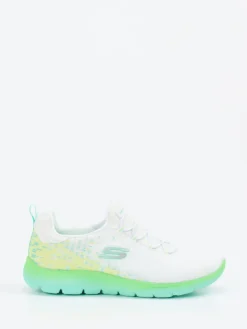 Damen Skechers – Sneaker aus Textil in mit Pastellakzenten