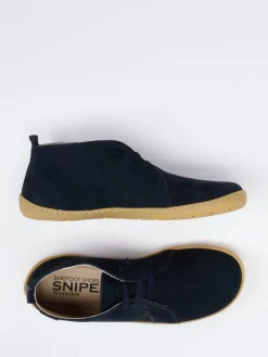 Herren Snipe – Barfußschuh aus Nubukleder Dunkel