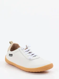 Damen Snipe – Barfuß-Sneaker aus Hirschleder Offwhite