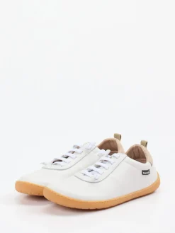 Damen Snipe – Barfuß-Sneaker aus Hirschleder Offwhite