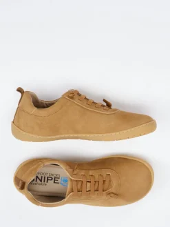 – Barfußsneaker aus Nubukleder honig*Snipe Best
