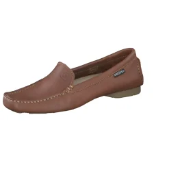 Damen Snipe – Mokassins aus Kalbleder cognac