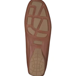 Damen Snipe – Mokassins aus Kalbleder cognac