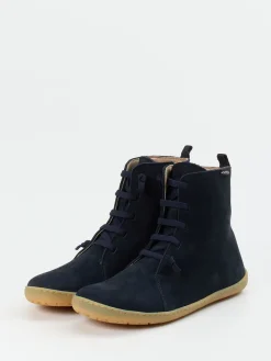 Damen Snipe – Schnür-Boots aus Lammleder Dunkel