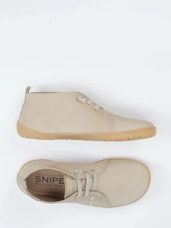 – Schnürschuh aus Nubukleder grau*Snipe New