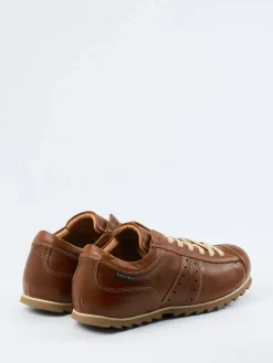 Herren Snipe – Sneaker aus Kalbleder cognac