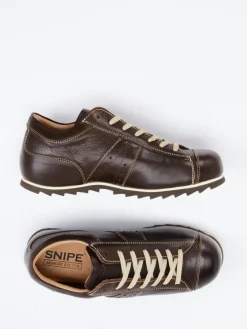 – Sneaker aus Kalbleder in Dunkel*Snipe Clearance