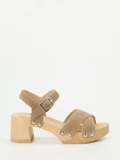 – Clogsandalen aus Veloursleder*Softclox Online