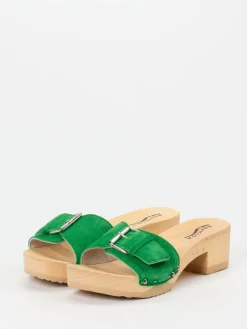 Damen Softclox – Damen-Clogs aus Veloursleder