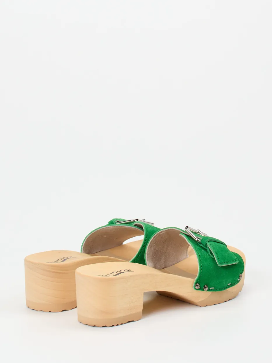 Damen Softclox – Damen-Clogs aus Veloursleder