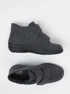 – Filzstiefelette aus weichem Filz anthrazit*Solidus Best