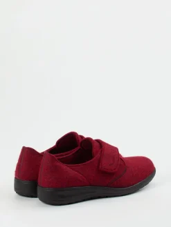 Damen Solidus – Hausschuh aus Filz in Bordeaux