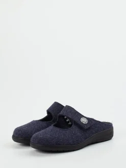 – Hausschuhe aus Filz in Dunkel*Solidus Online