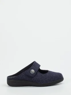 – Hausschuhe aus Filz in Dunkel*Solidus Online