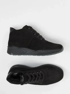 – High-Top Sneaker aus Nubukleder*Solidus