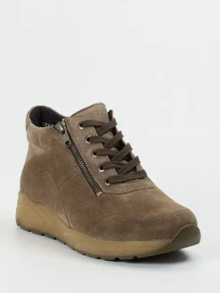 Damen Solidus – High-Top-Sneaker aus Veloursleder