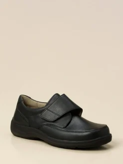 Herren Solidus – Klettslipper aus Nubukleder