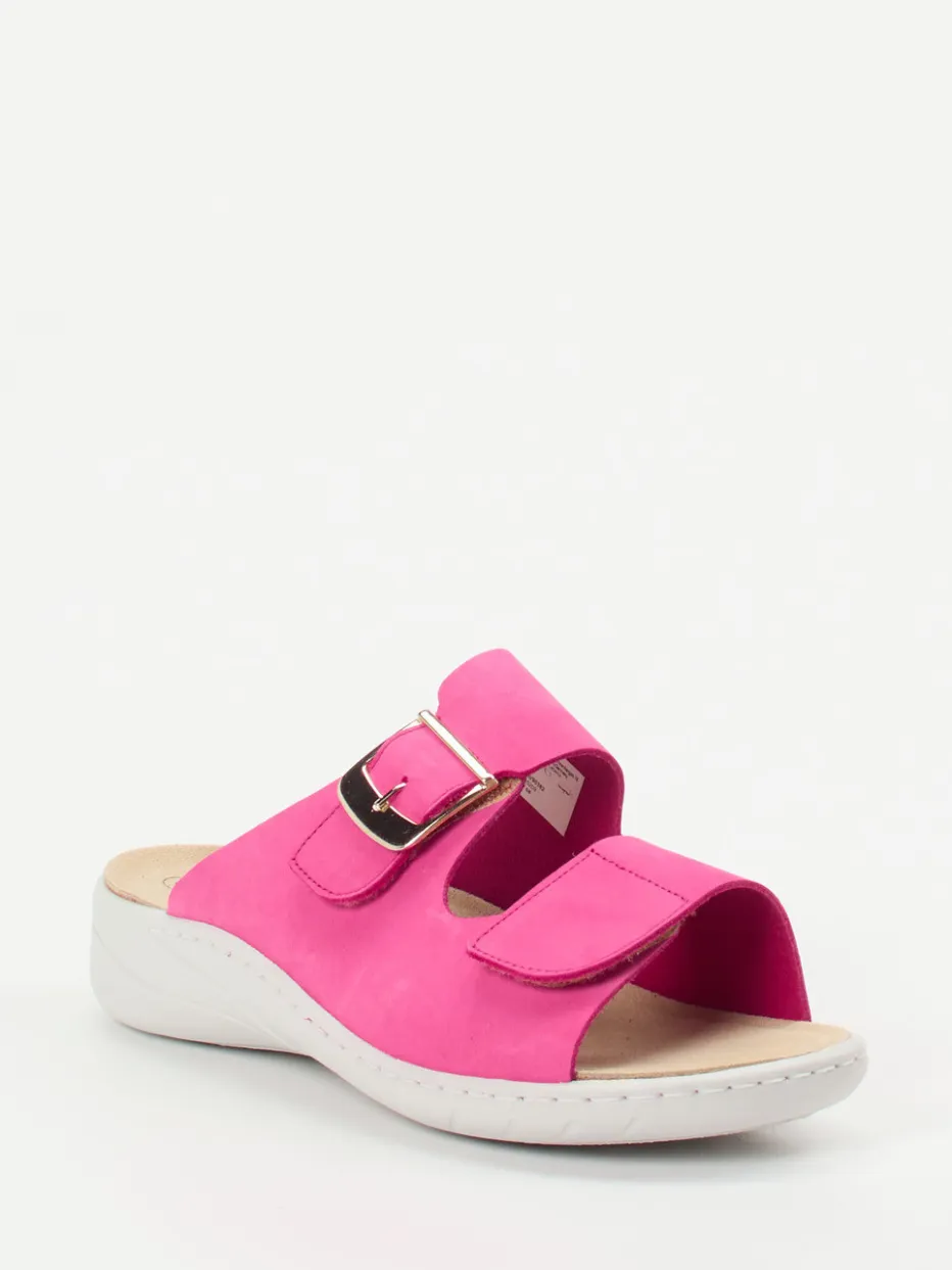 Damen Solidus – Komfort-Pantolette aus Nubukleder