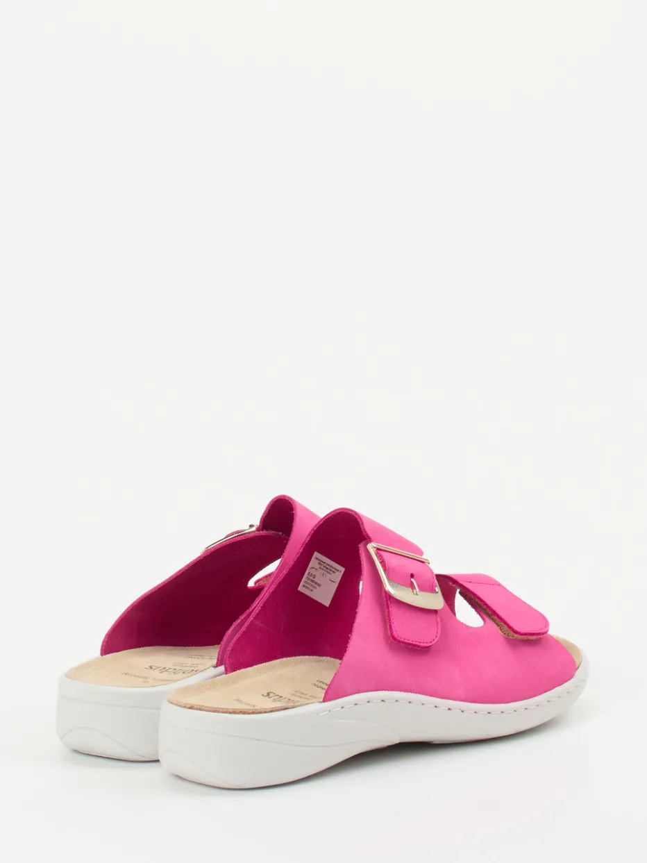 Damen Solidus – Komfort-Pantolette aus Nubukleder