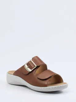 Damen Solidus – Komfort-Pantolette aus Kalbleder