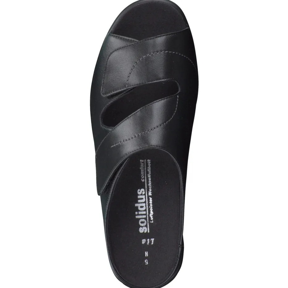 Damen Solidus – Komfort-Pantolette aus Kalbleder