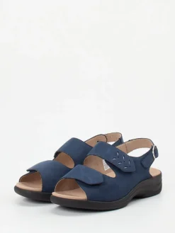 Damen Solidus – Komfortsandale aus Nubukleder