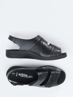 – Komfort-Sandale aus Kalbleder*Solidus Outlet