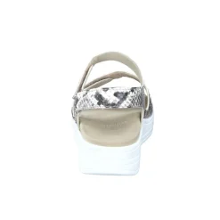 – Komfortsandale aus geprägtem Leder*Solidus Clearance