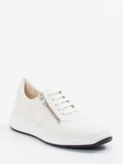 – Komfort-Sneaker aus Kalbleder Offwhite*Solidus Discount