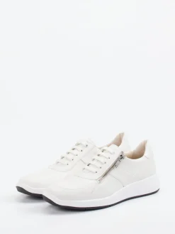 – Komfort-Sneaker aus Kalbleder Offwhite*Solidus Discount