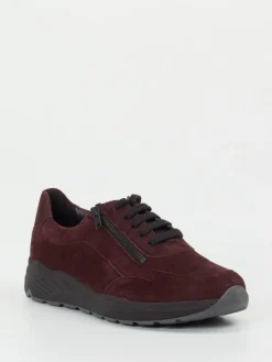 – Komfort-Sneaker aus Veloursleder bordeaux*Solidus