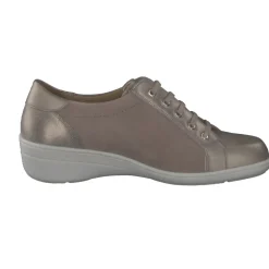 Damen Solidus – Komfort-Sneaker aus Metallicleder