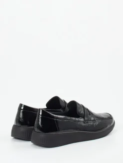 Damen Solidus – Loafer aus Lackleder glänzend