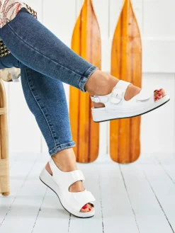 – Sandale aus Lackleder glänzend*Solidus Discount