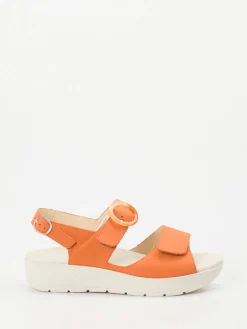 Damen Solidus – Sandale aus Nubukleder