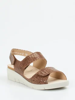 Damen Solidus – Sandalette aus Flechtleder mittel