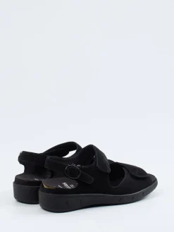 – Sandalette aus Nubukleder*Solidus Discount