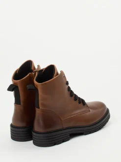 Damen Solidus – Schnürboots aus Kalbleder in