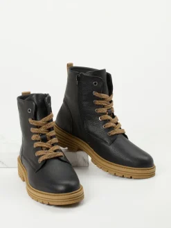 – Schnürboots aus Kalbleder*Solidus Hot