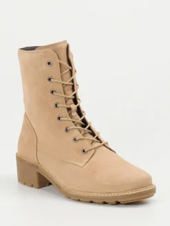 – Schnürboots aus Veloursleder*Solidus Discount